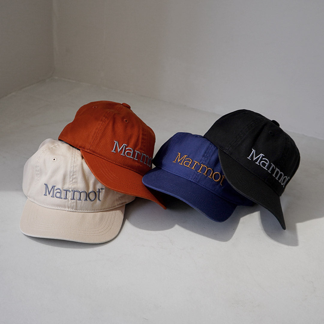 MARMOT / Gorra con logotipo grande