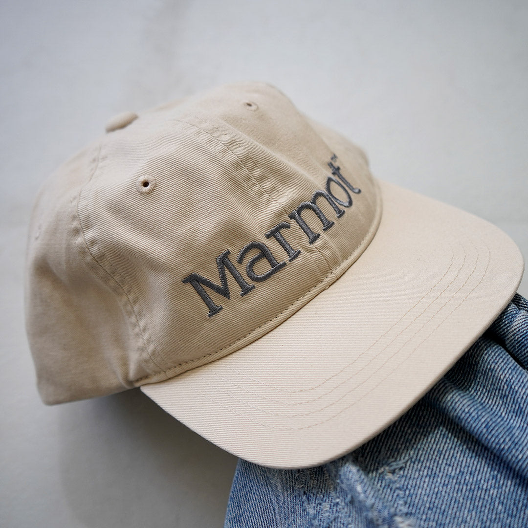 MARMOT / Gorra con logotipo grande