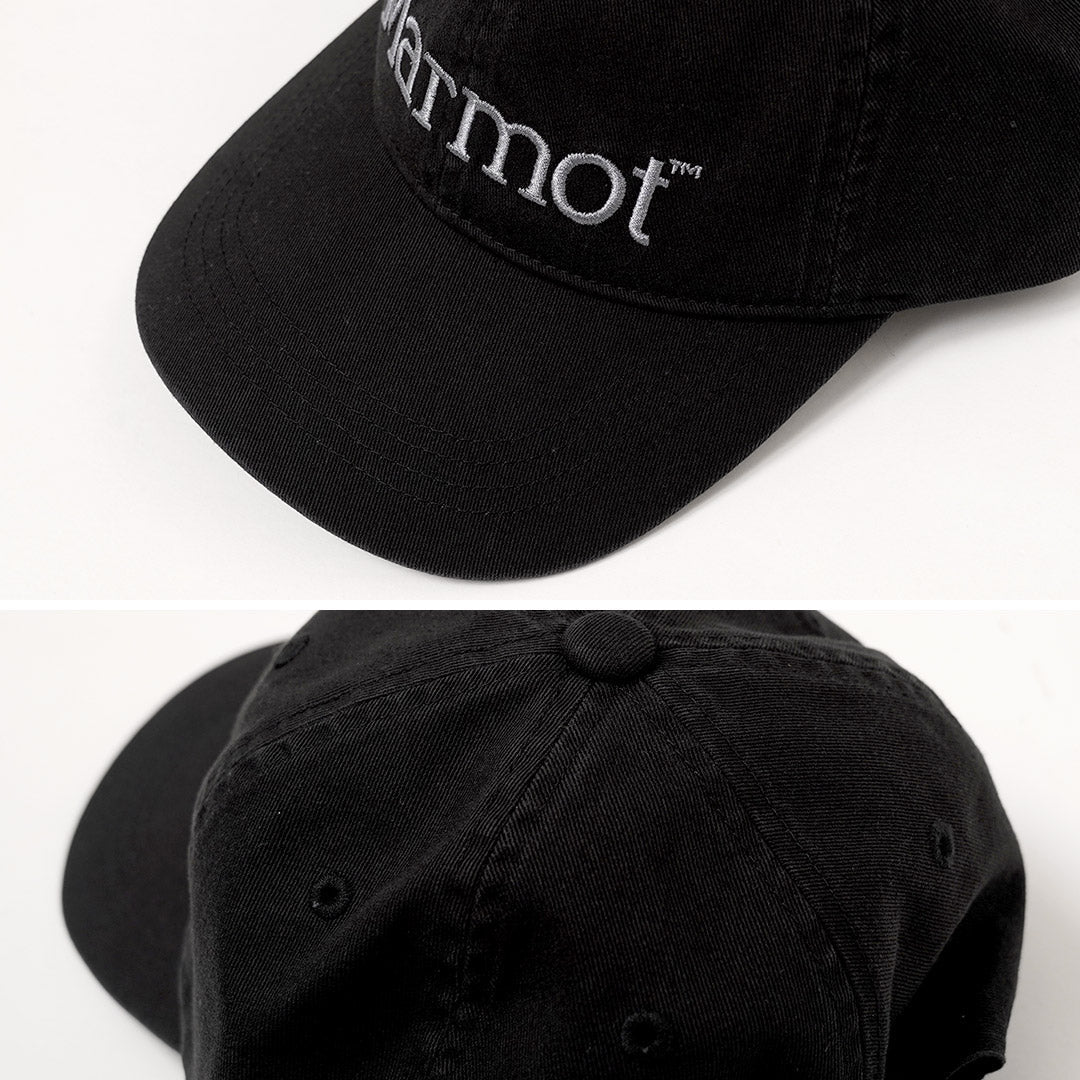 MARMOT / Gorra con logotipo grande
