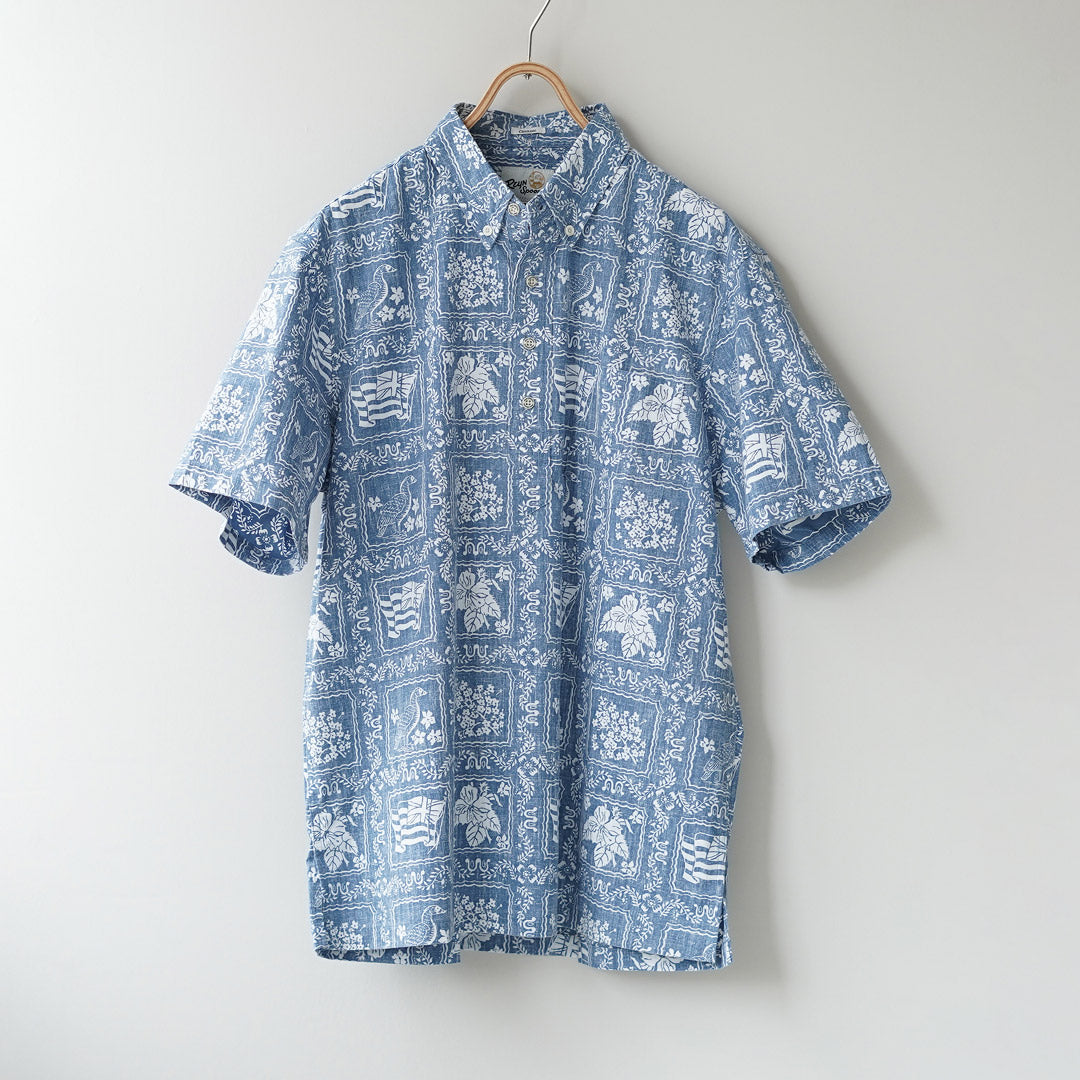 REYN SPOONER / Chemise pull marin Lahaina Chemise Aloha