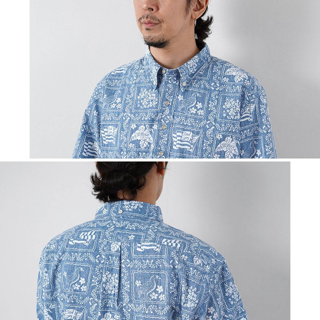 REYN SPOONER / Chemise pull marin Lahaina Chemise Aloha