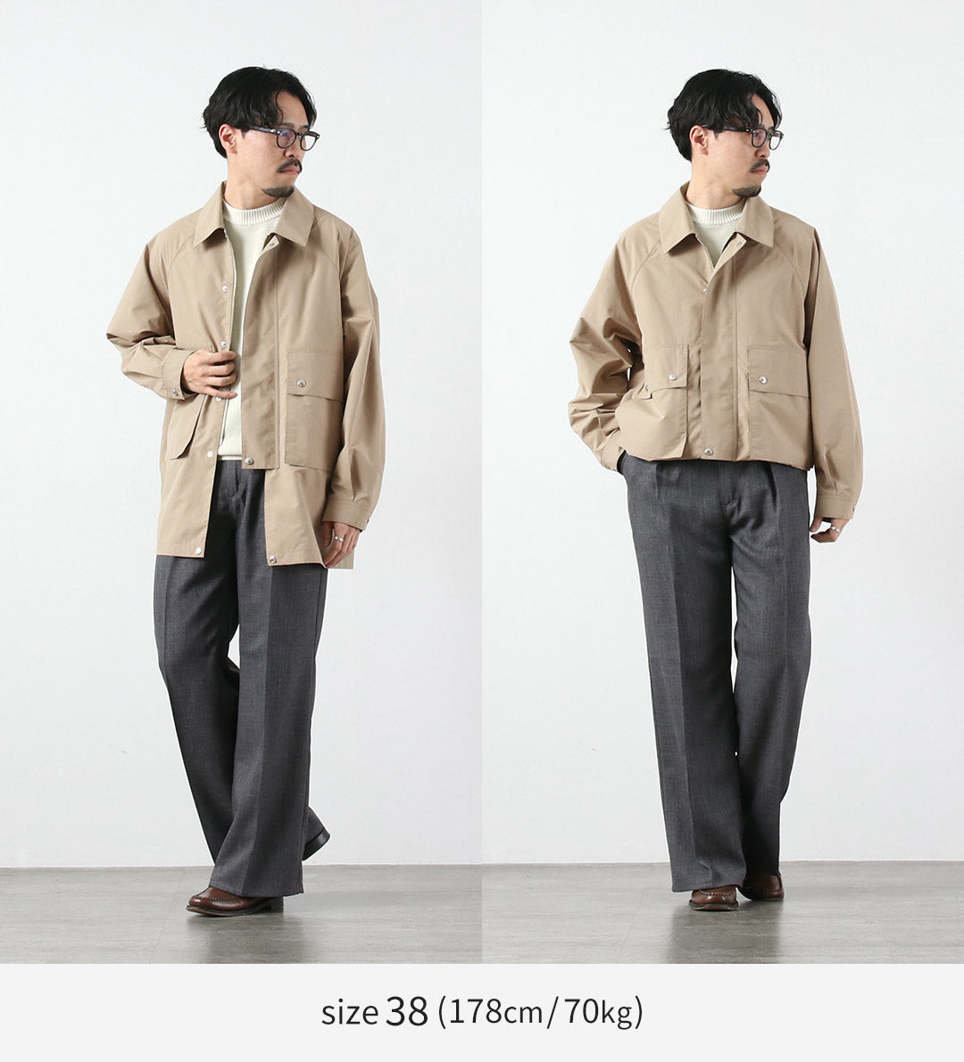 TRADITIONAL WEATHERWEAR / 엘튼 경량 폴리에스테르 태피터 필드 재킷