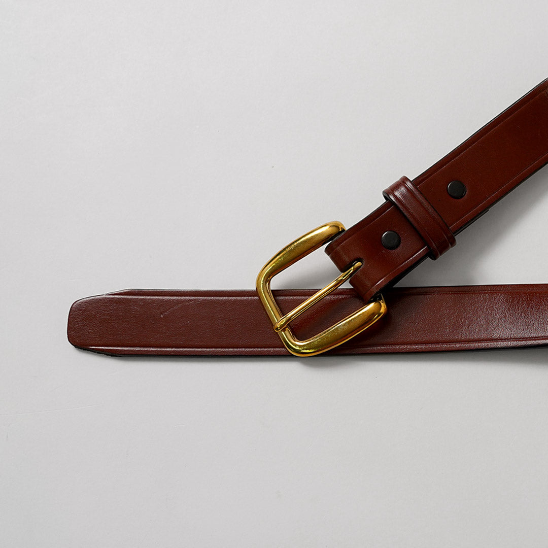 TORY LEATHER / Ceinture tressée à pointe longue