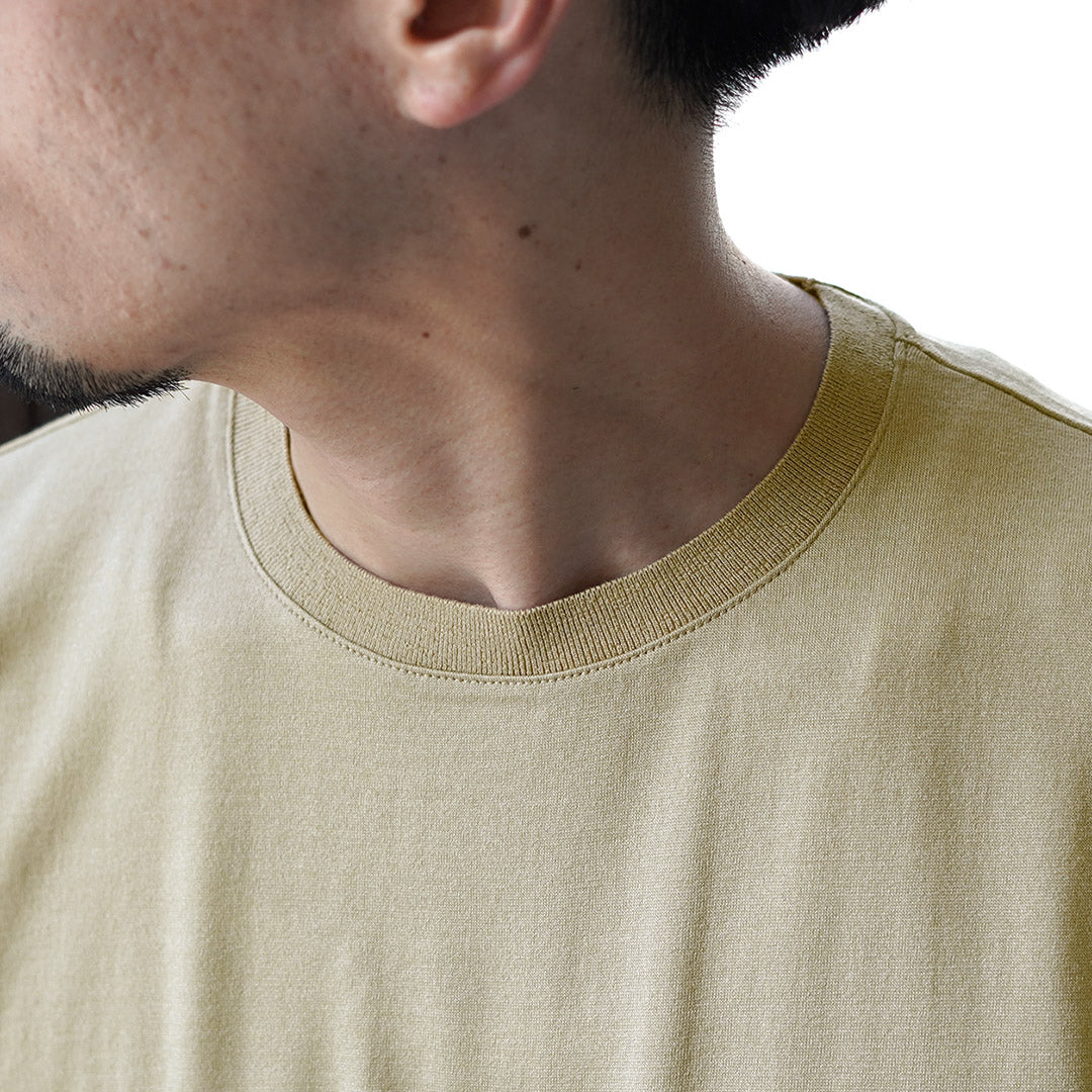 YONETOMI NEW BASIC / Wool Silk Dress T-Shirt