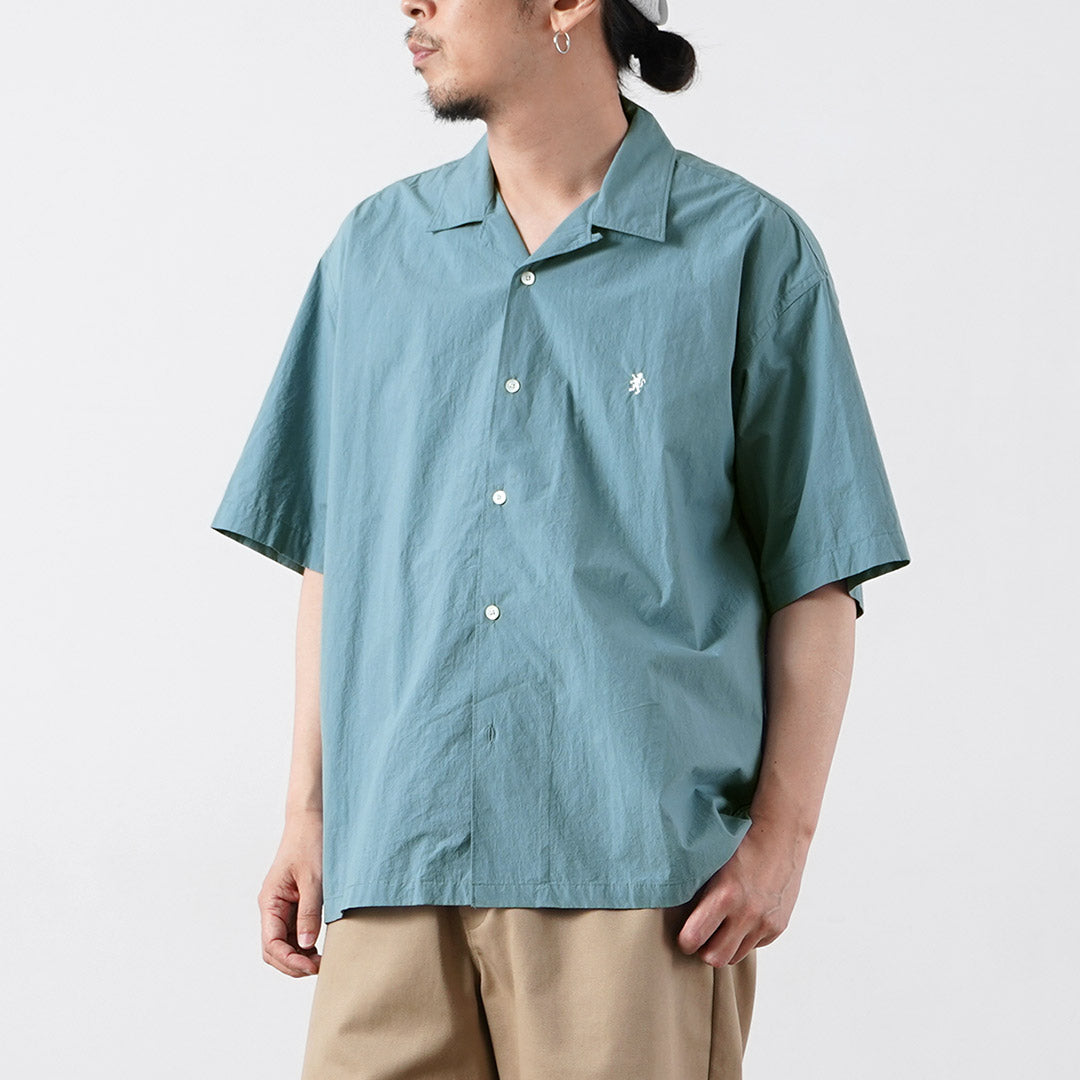 GYMPHLEX / Chemise à manches courtes et col ouvert