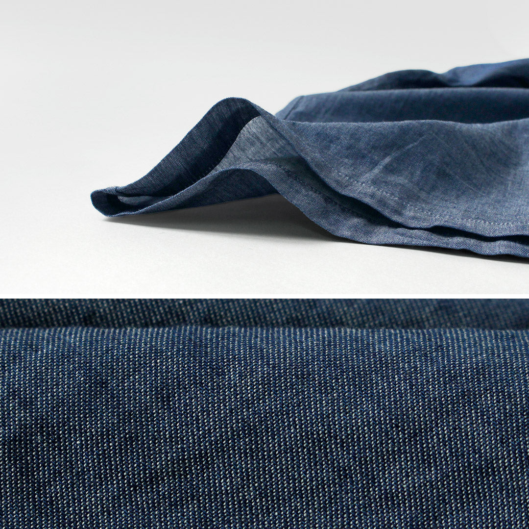 GYMPHLEX / Chemise à manches courtes et col ouvert