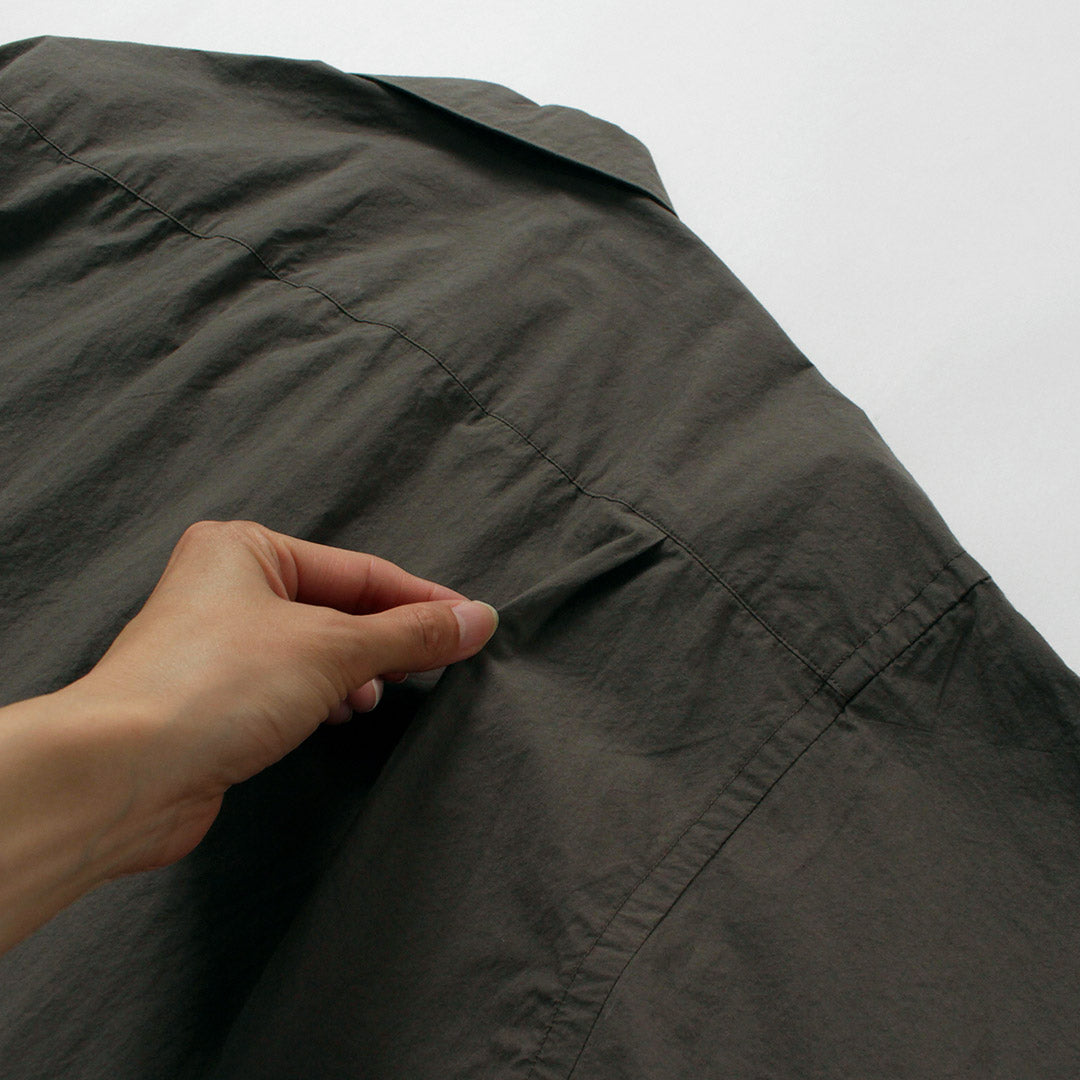 GYMPHLEX / Chemise à manches courtes et col ouvert