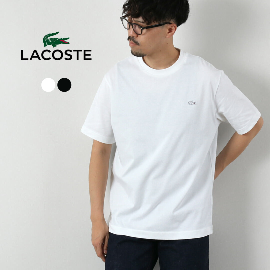 LACOSTE / 輪廓鱷魚紋圓領 T 卹