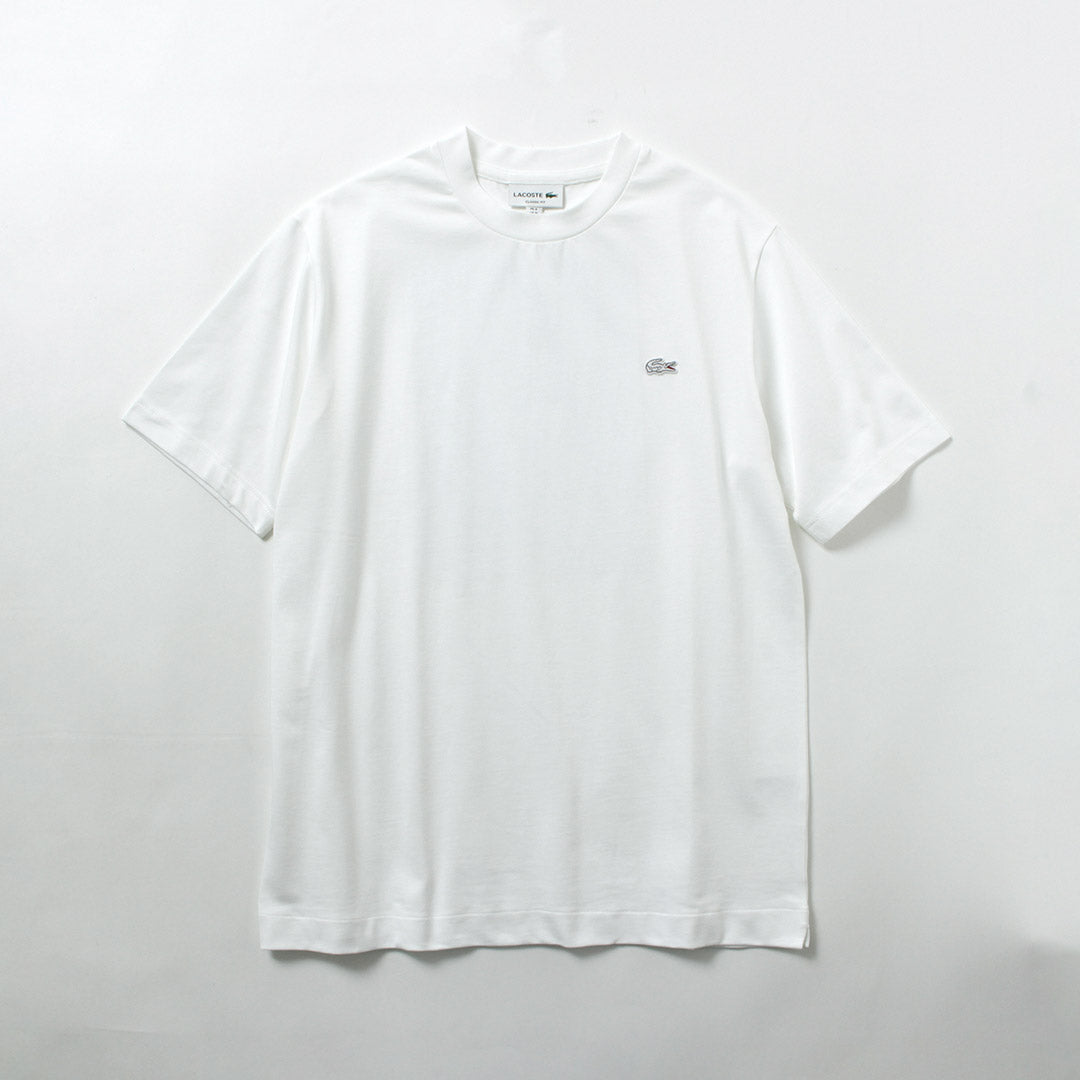 LACOSTE / 輪廓鱷魚紋圓領 T 卹