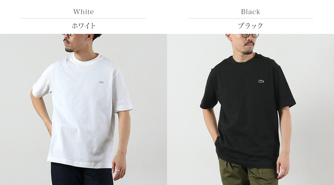 LACOSTE / 輪廓鱷魚紋圓領 T 卹