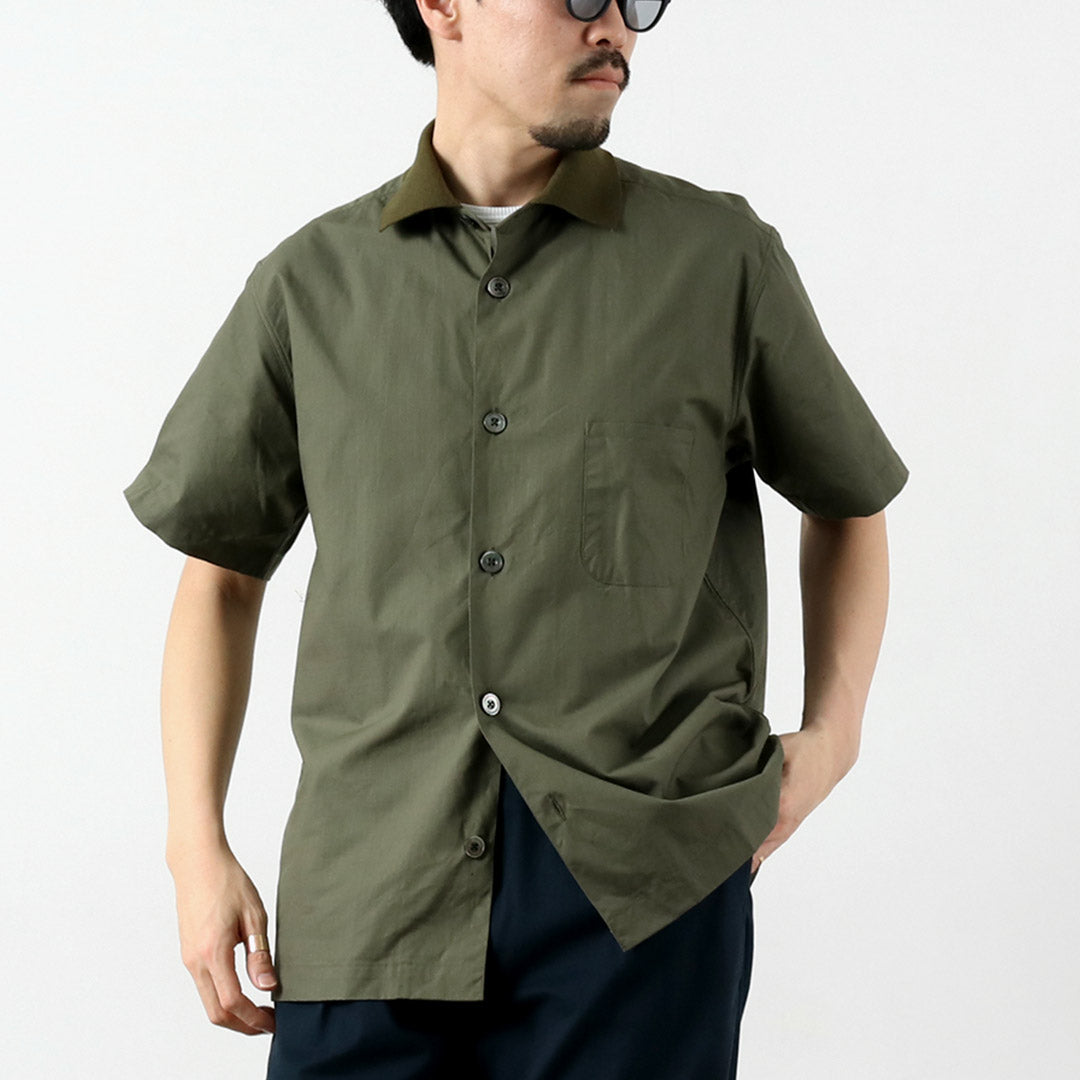 FUJITO / Chemise Ripstop à col côtelé