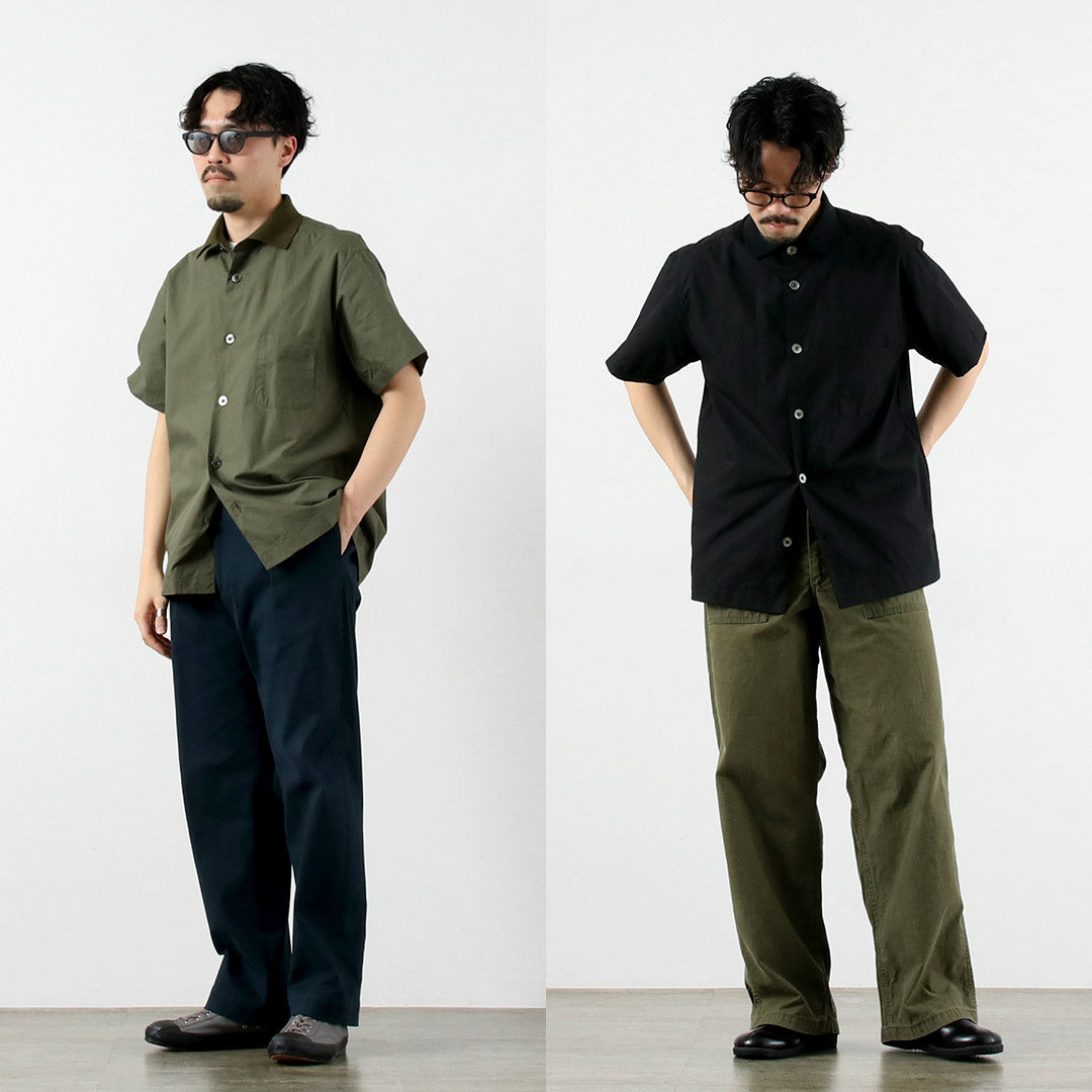 FUJITO / Chemise Ripstop à col côtelé