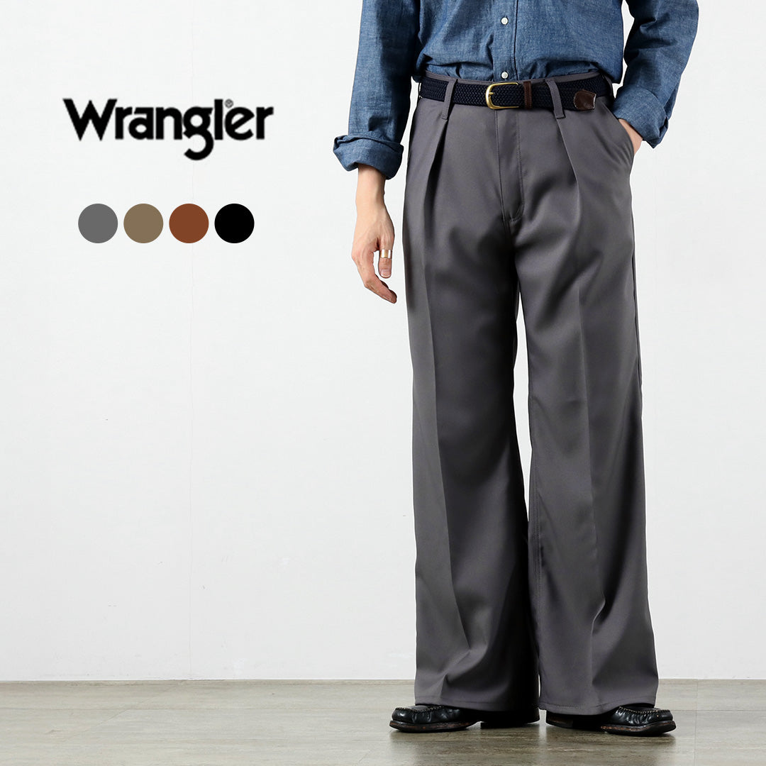 Pantalon large en sergé de polyester WRANGLER / Launcher