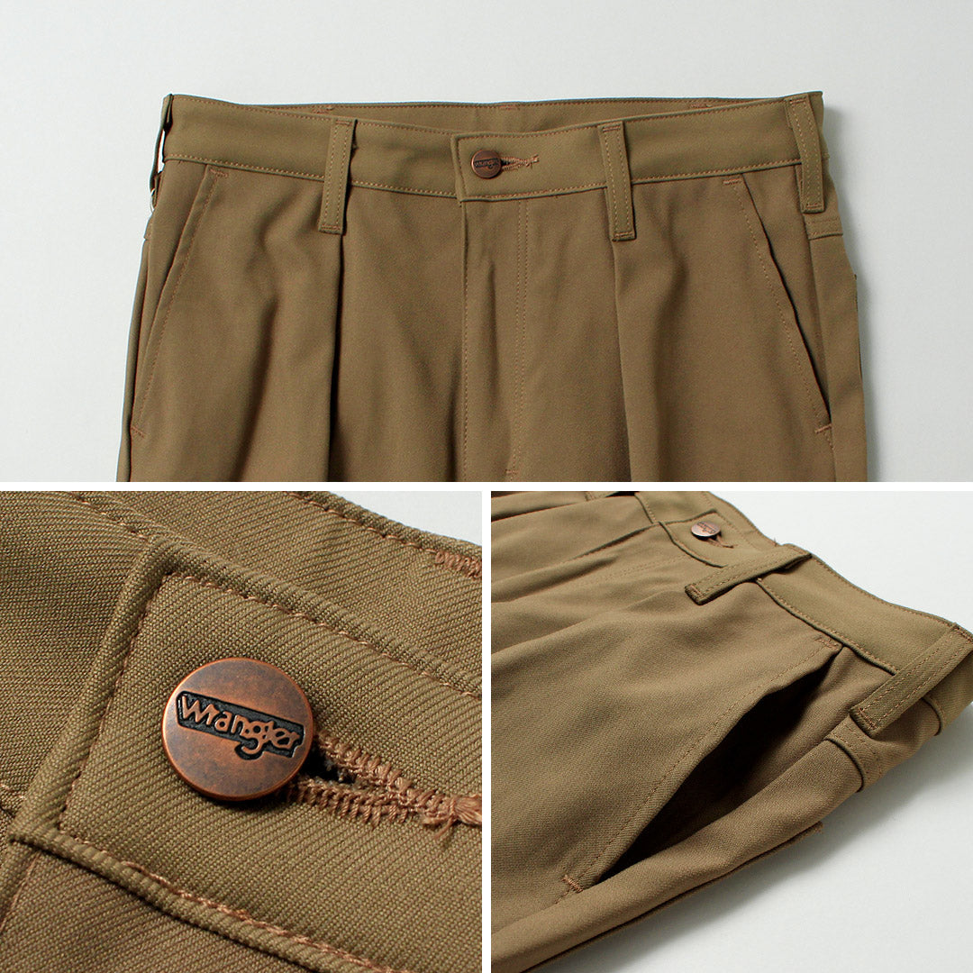 Pantalon large en sergé de polyester WRANGLER / Launcher
