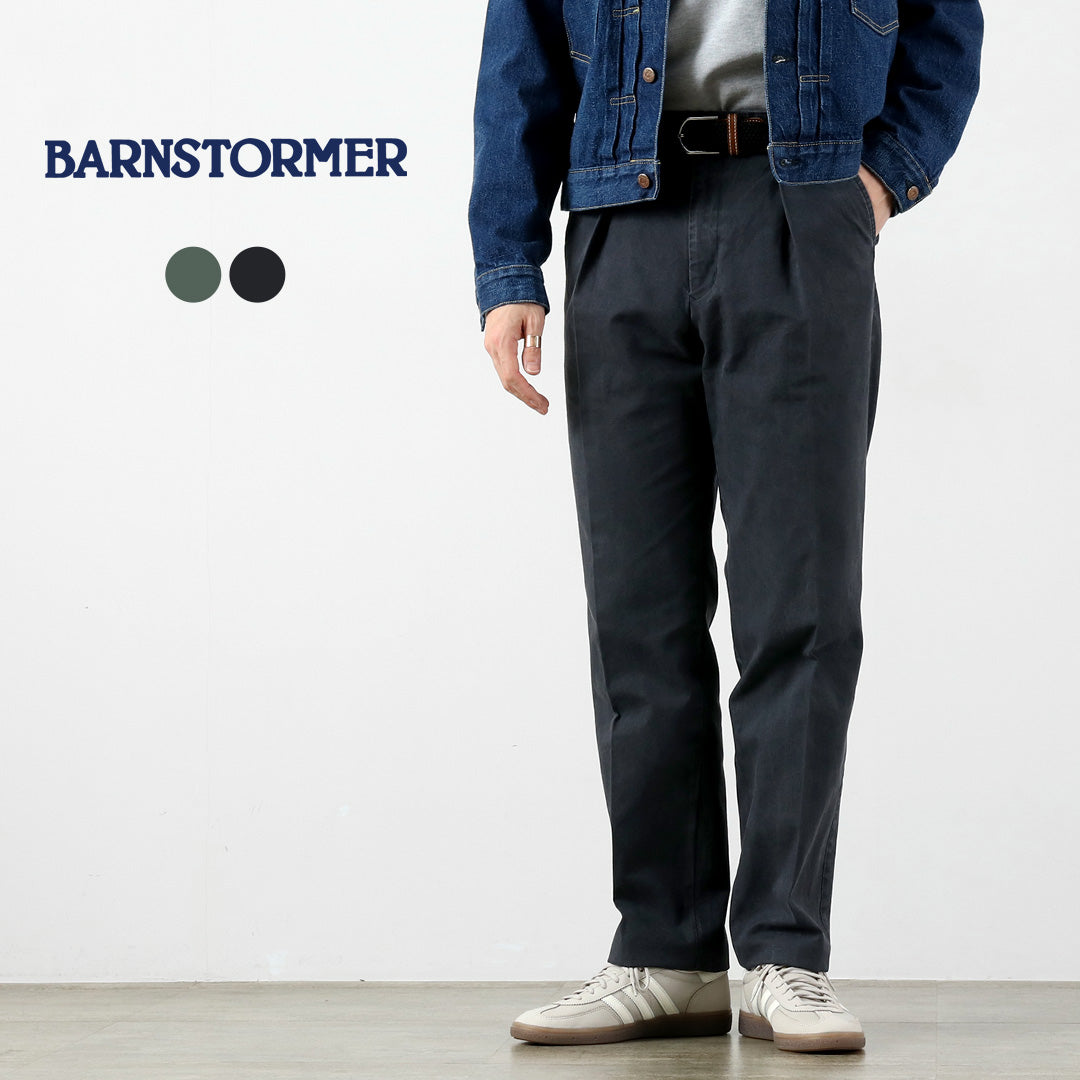 BARNSTORMER / 1-플리츠 프렌치 워커스 팬츠