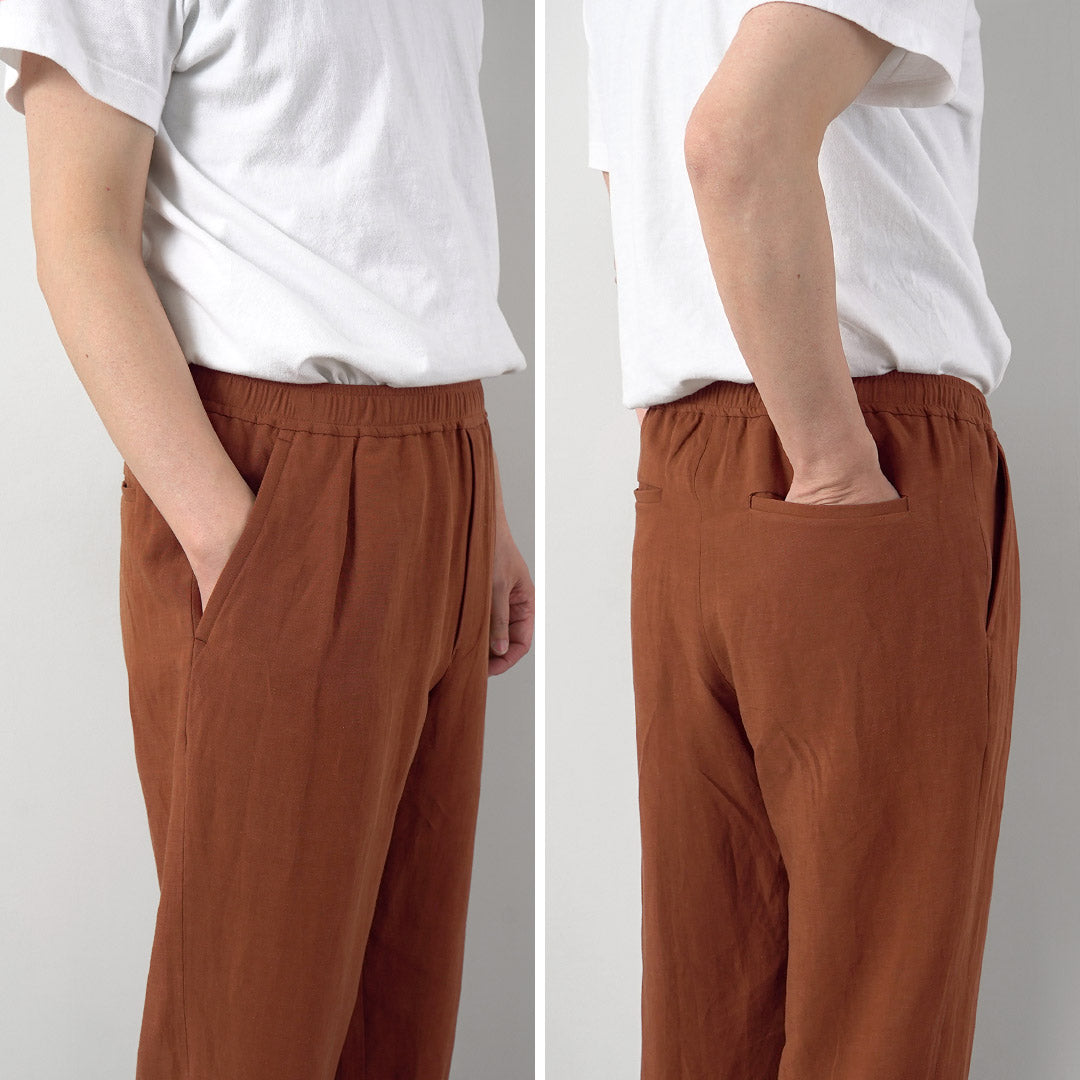 FANTASTICDAYS / Pantalon facile en rayonne de lin Breeze
