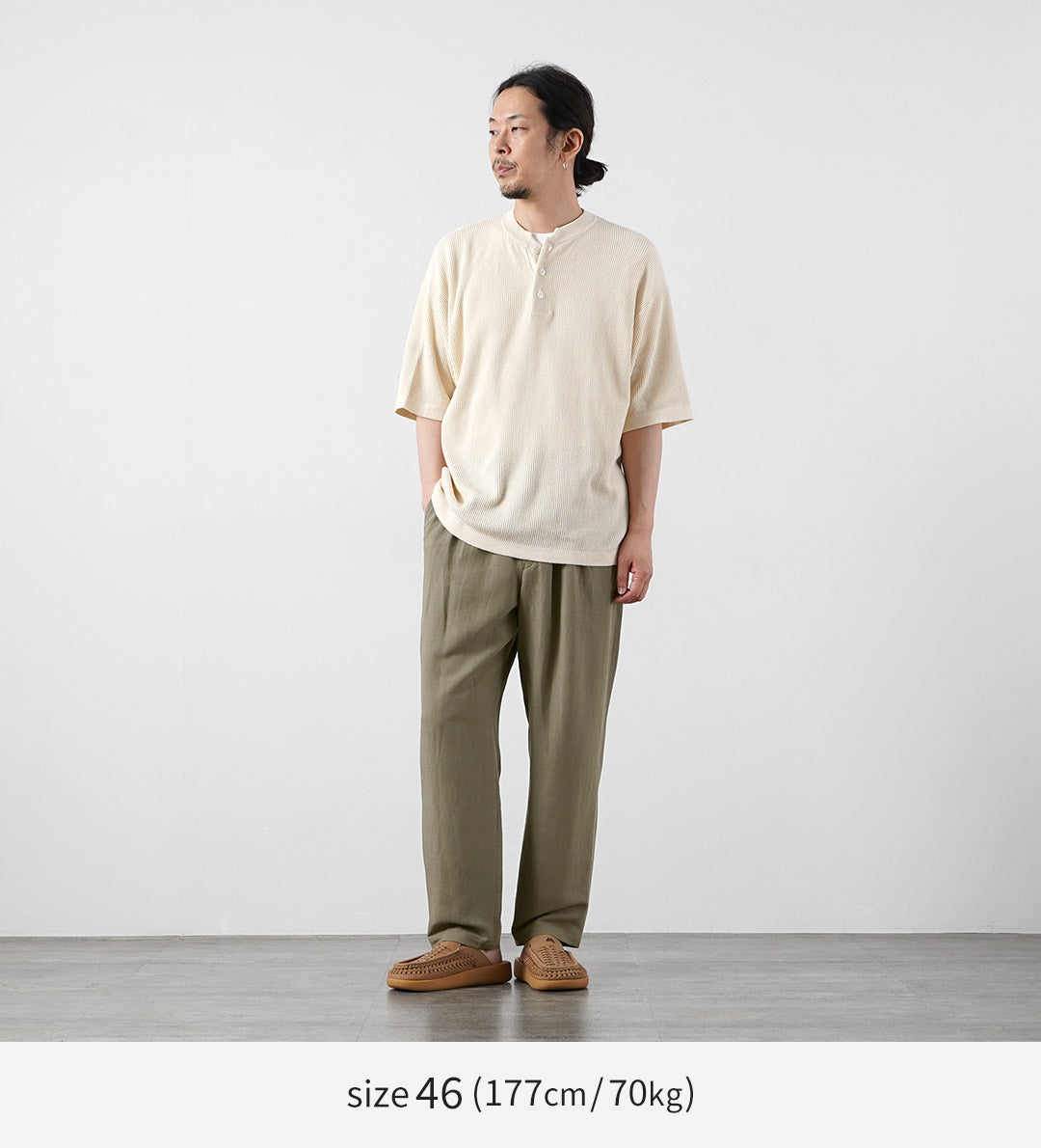 FANTASTICDAYS / Pantalon facile en rayonne de lin Breeze