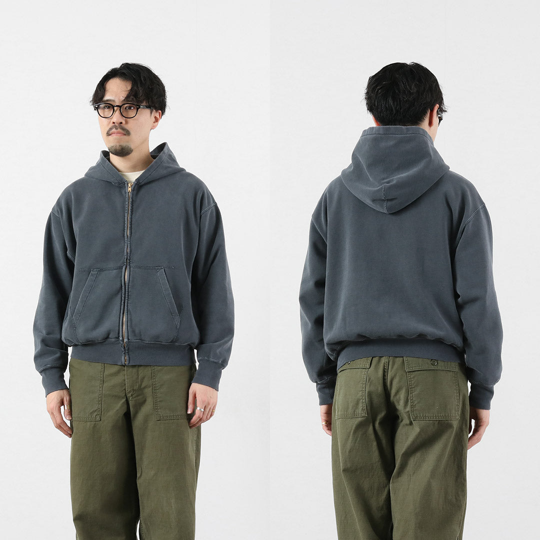 REMI RELIEF / SP 處理拉絨抓絨拉鍊派克大衣新版型運動衫