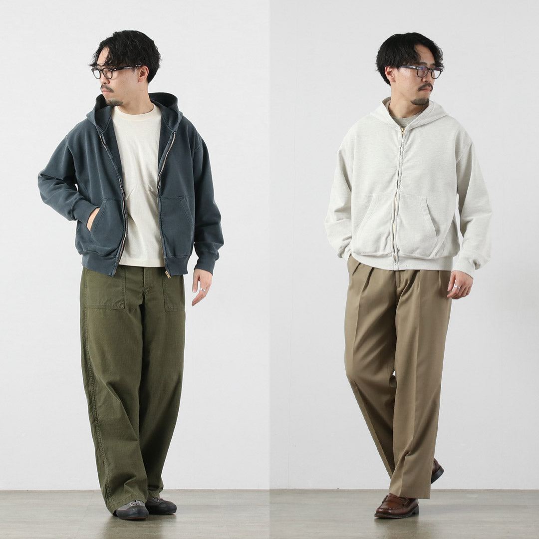 REMI RELIEF / SP 處理拉絨抓絨拉鍊派克大衣新版型運動衫