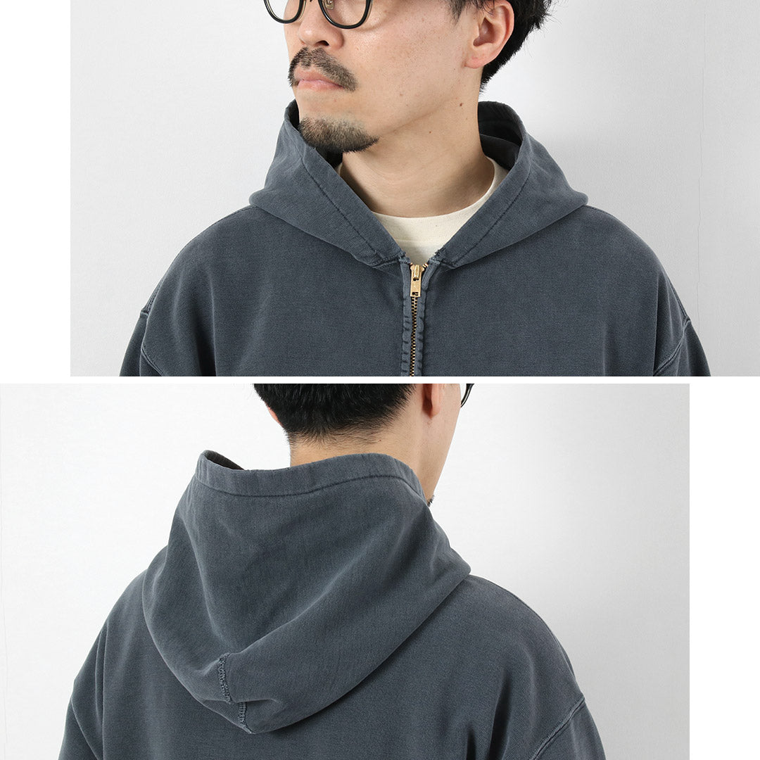 REMI RELIEF / SP 處理拉絨抓絨拉鍊派克大衣新版型運動衫