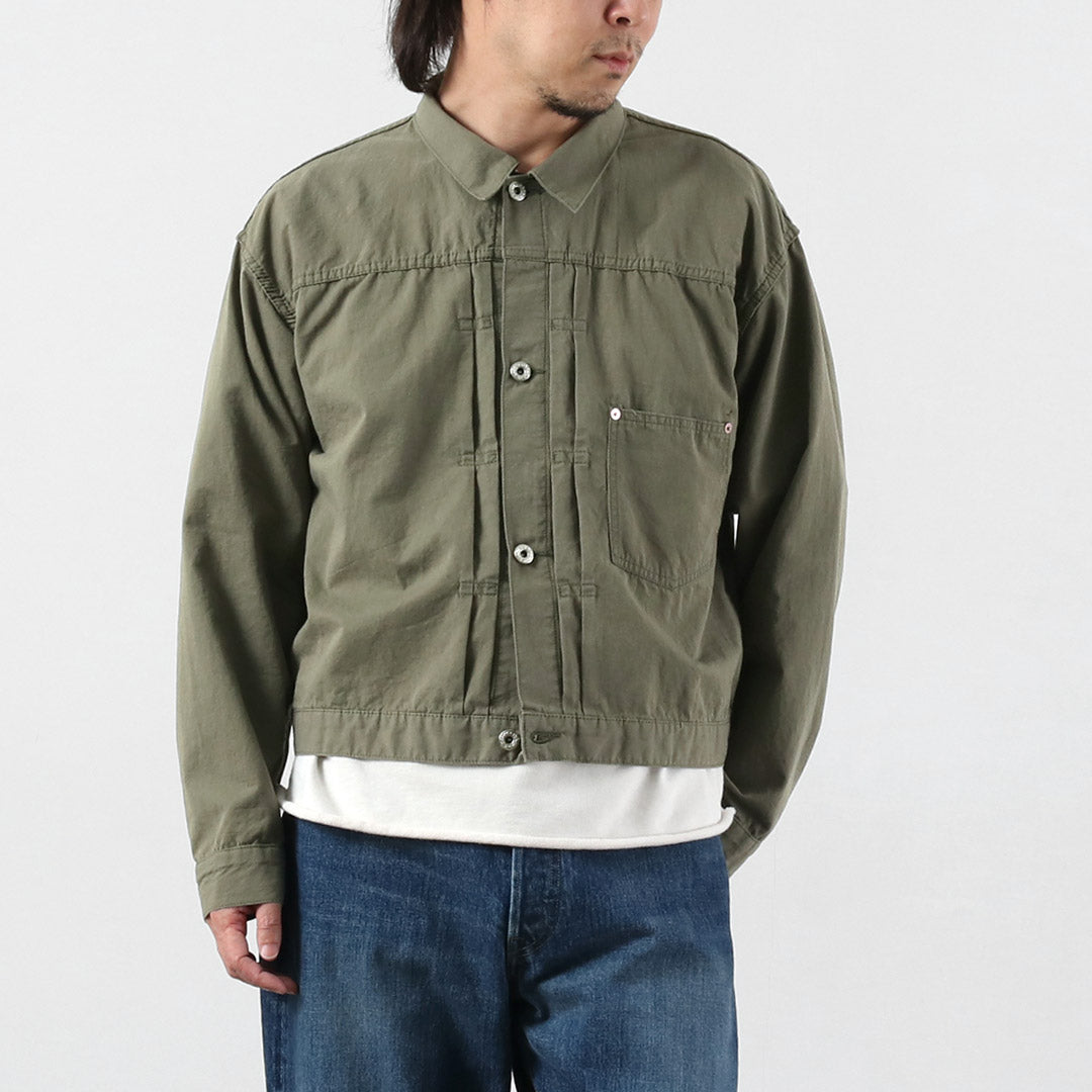 REMI RELIEF / Veste modèle Burberry Twill WWII