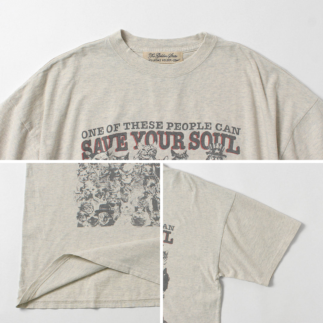 REMI RELIEF / HARD SP T-shirt grande taille en jersey traité 20/- (SAVE YOUR SOUL)