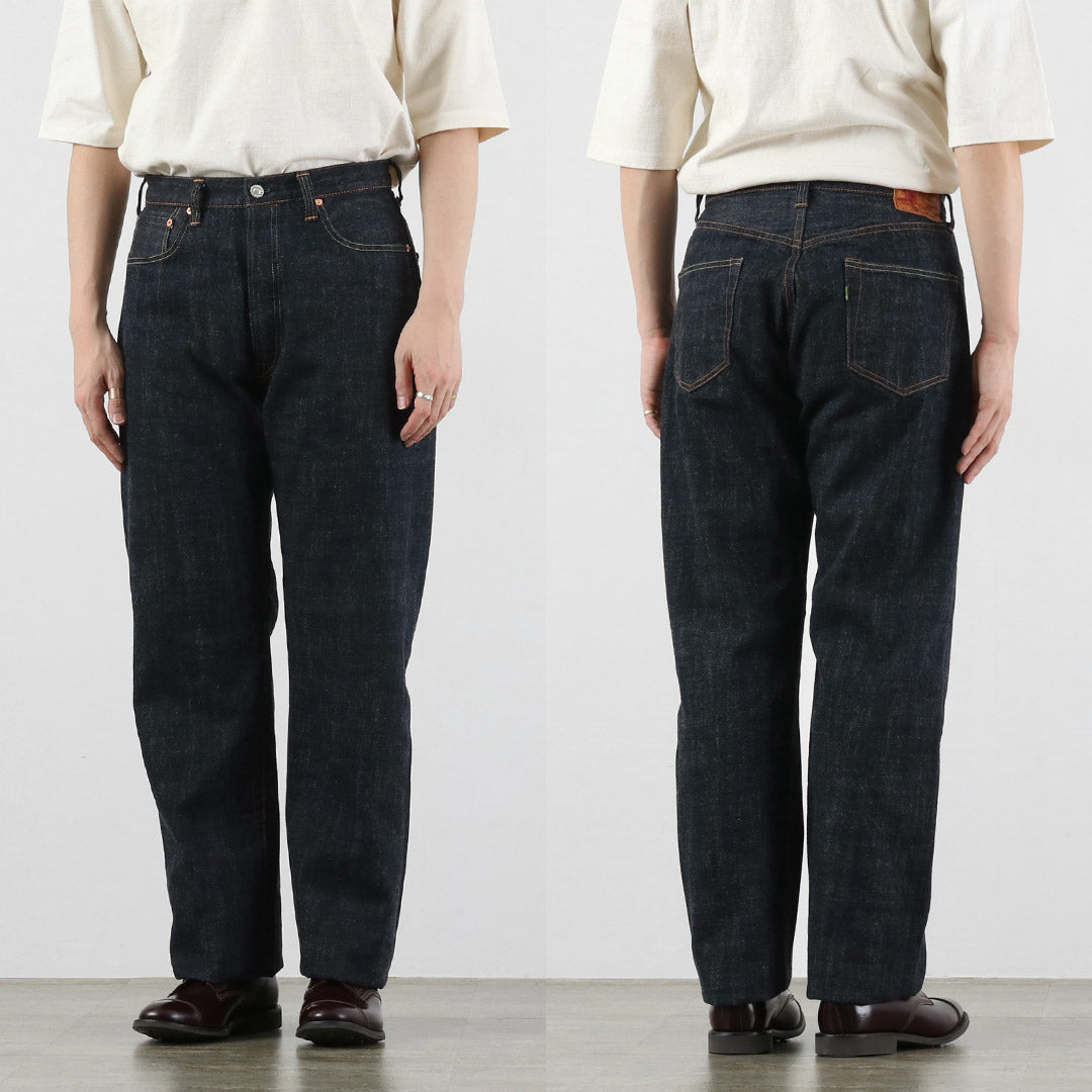 FOB FACTORY / F143 布边直筒五袋牛仔布