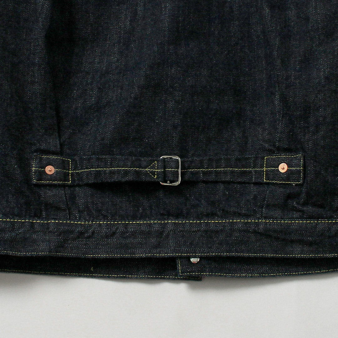 FOB FACTORY / F2460 Veste chemisier en jean modèle WWII