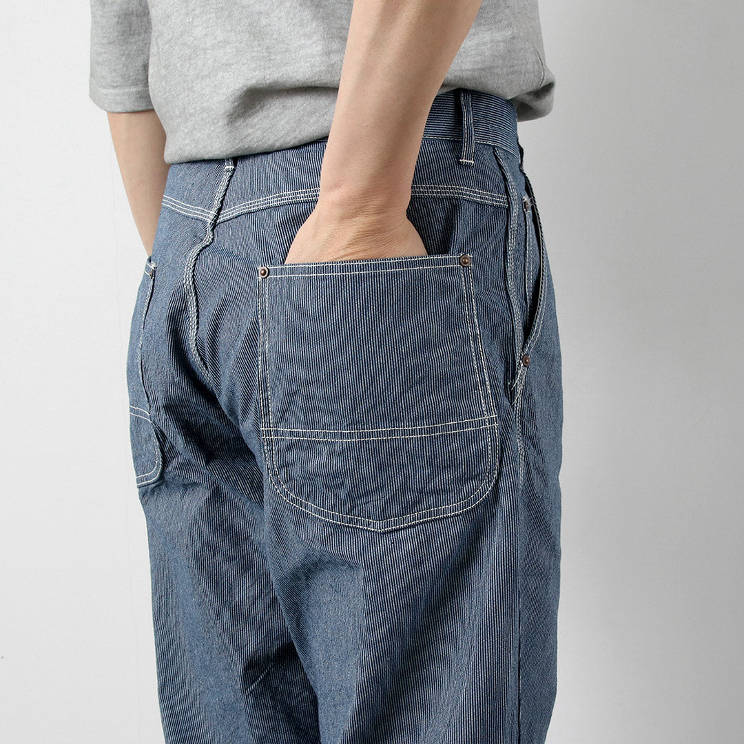 FOB FACTORY / F0548 Pantalon de travail en hickory