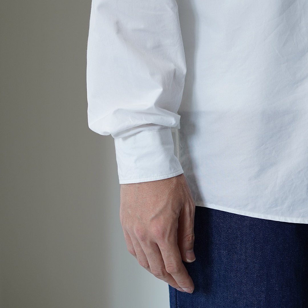 NOTES DE NAVETTE / Chemise Col Régulier En Popeline Haute Densité