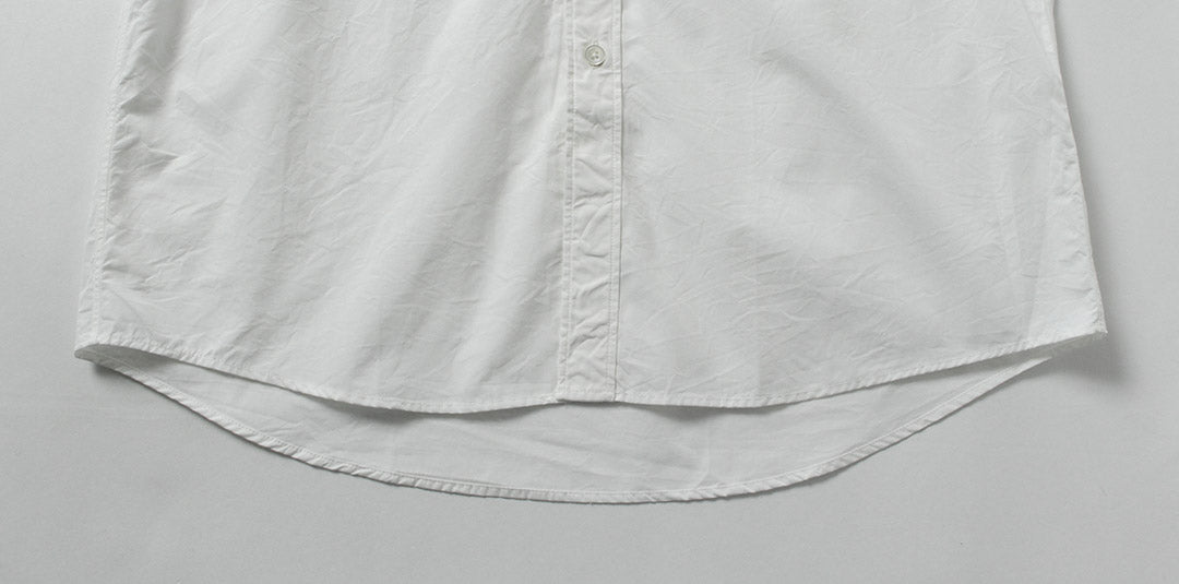NOTES DE NAVETTE / Chemise Col Régulier En Popeline Haute Densité