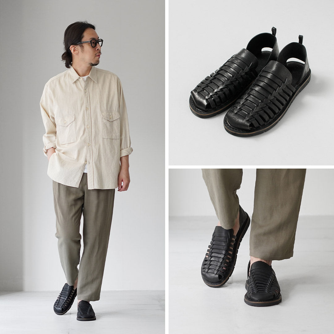 L’angolo DEL CUOIO / Intrecciato皮凉鞋