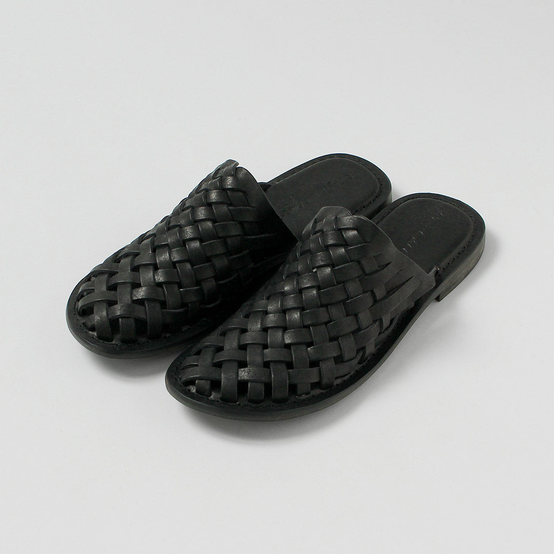 L'ANGOLO DEL CUOIO / Sandalias de piel tejida
