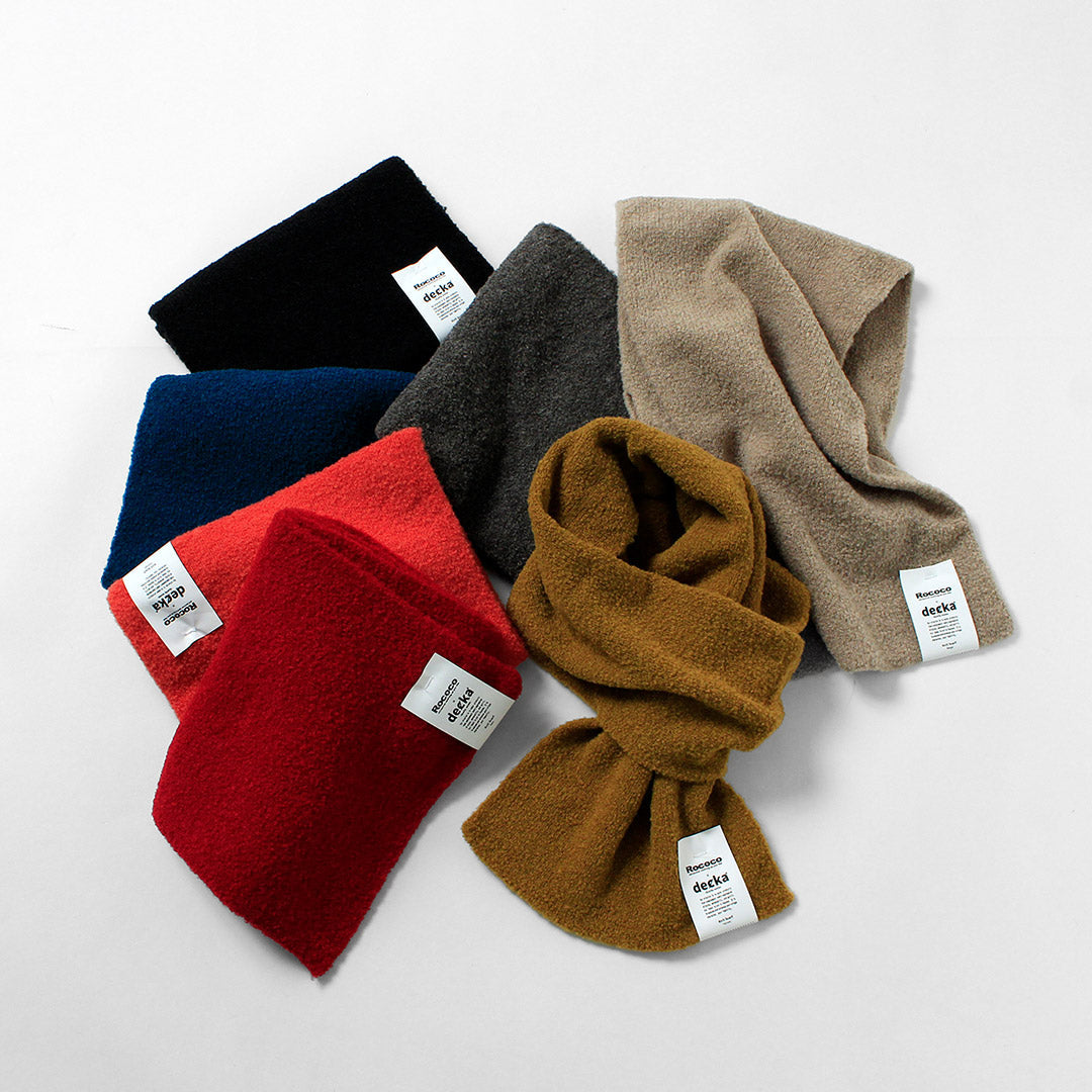 CHAUSSETTES DE QUALITÉ DECKA / Écharpe tricotée en alpaga