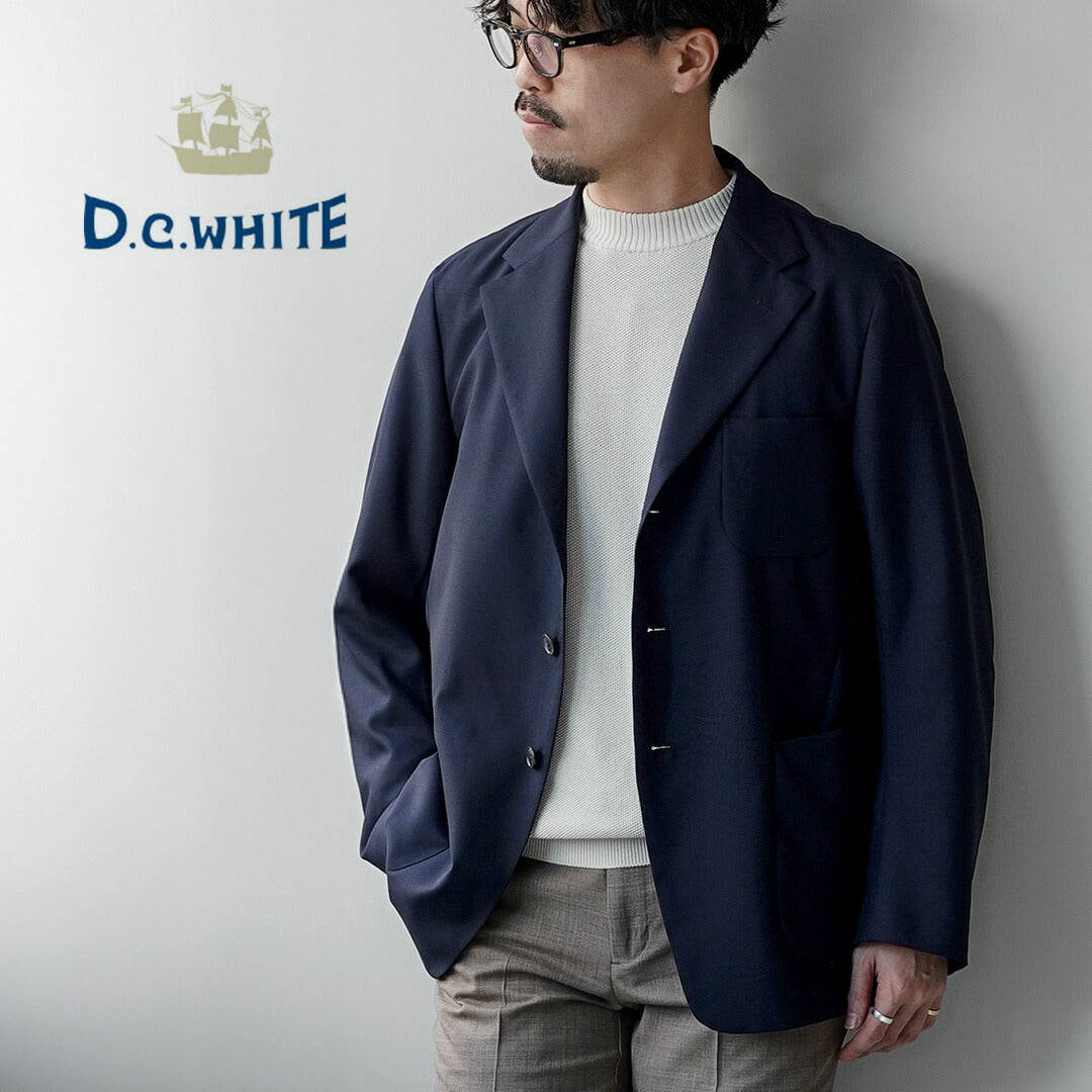 D.C.WHITE / 夏季羊毛無結構夾克