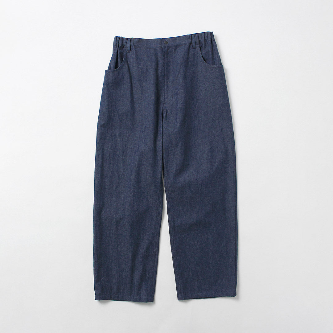 BASISBROEK / Albion 8oz Denim Semi-Wide Easy Pants