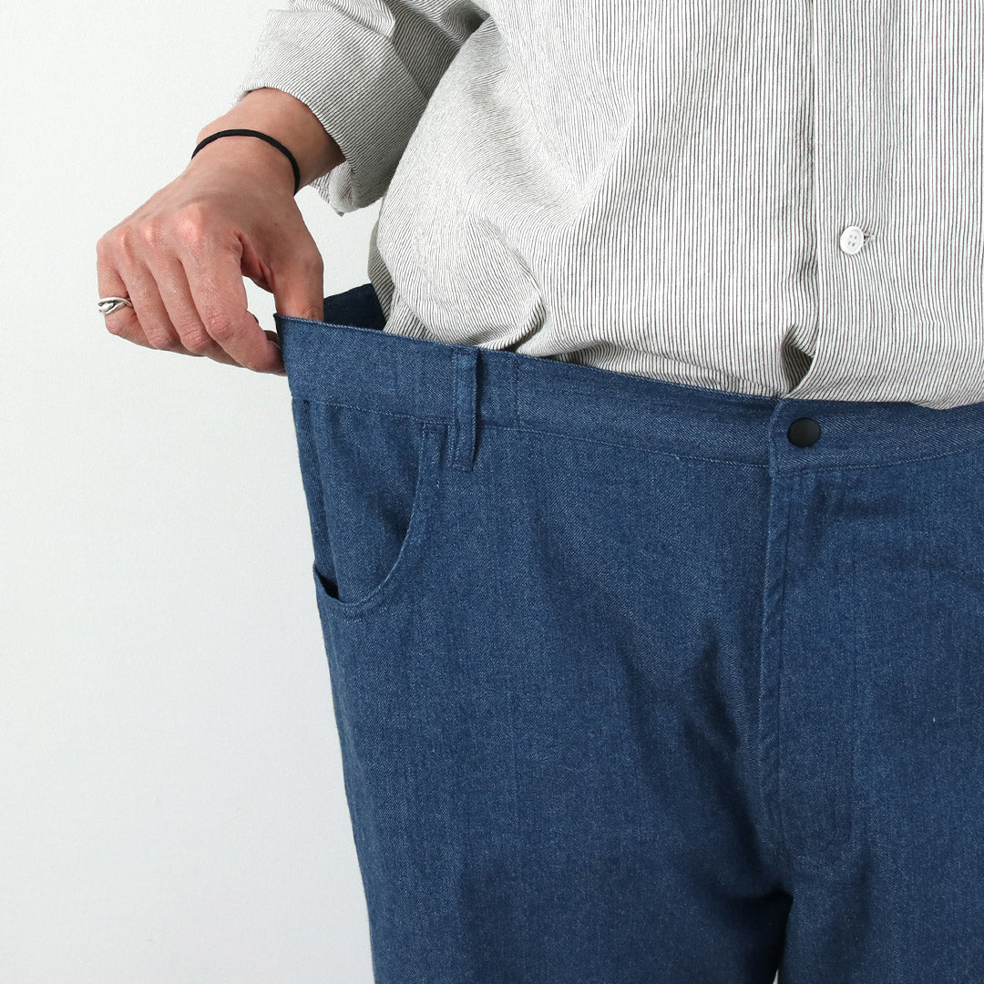 BASISBROEK / Albion 8oz Denim Semi-Wide Easy Pants