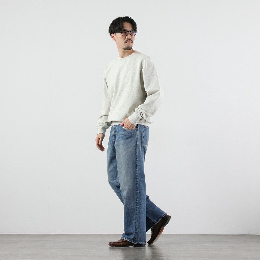 SATURDAYS NYC / Takeru Pantalones de mezclilla relajados, anchos y rectos