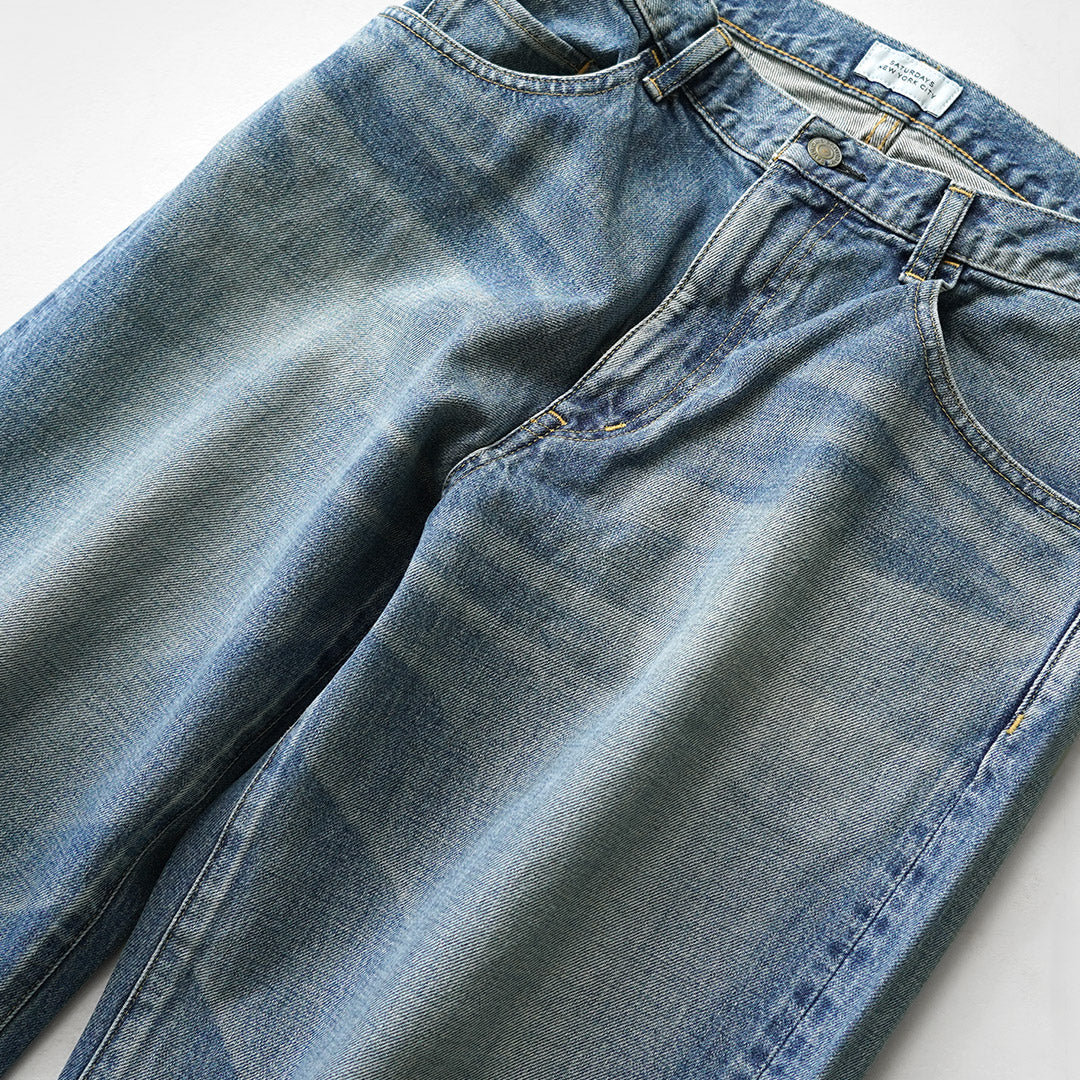 SATURDAYS NYC / Takeru Pantalones de mezclilla relajados, anchos y rectos