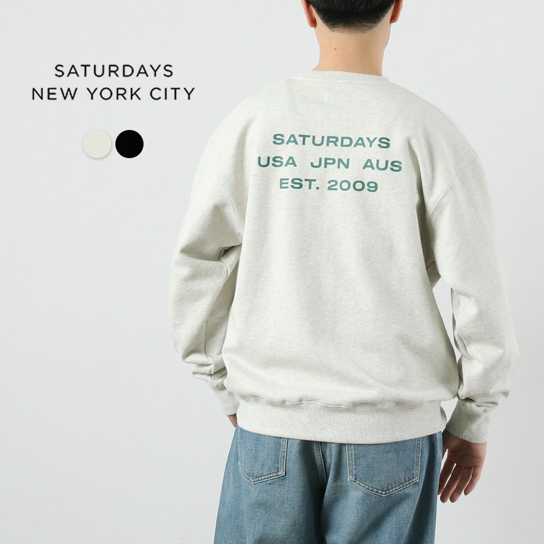 SAMEDIS NYC / SAMEDIS NYC Bowery International Crew Sweatshirt