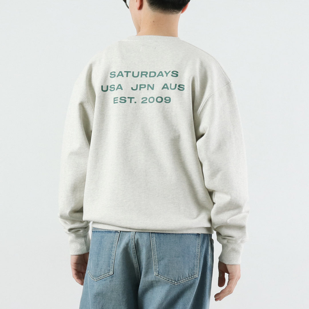 SAMEDIS NYC / SAMEDIS NYC Bowery International Crew Sweatshirt