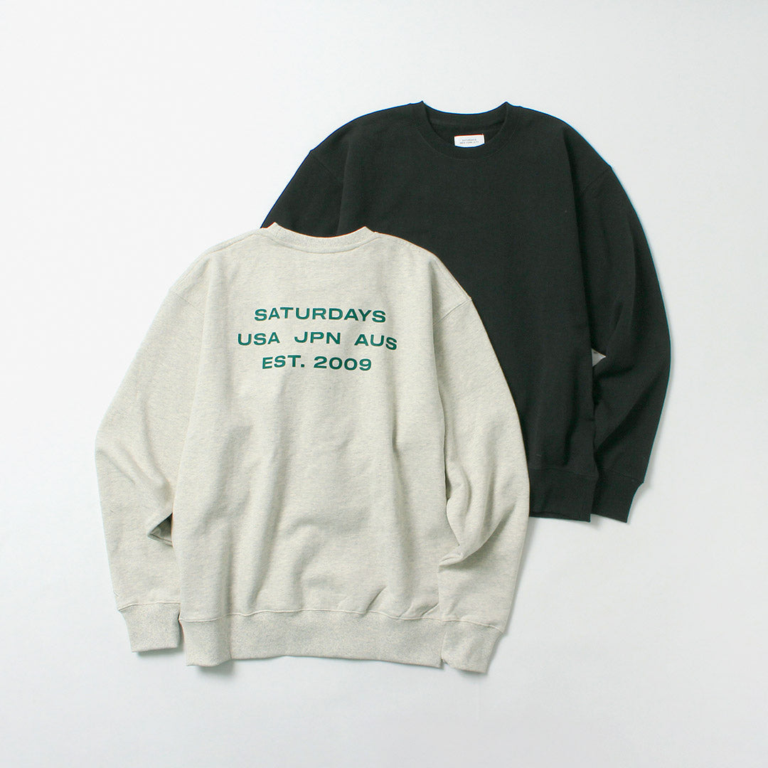 SAMEDIS NYC / SAMEDIS NYC Bowery International Crew Sweatshirt