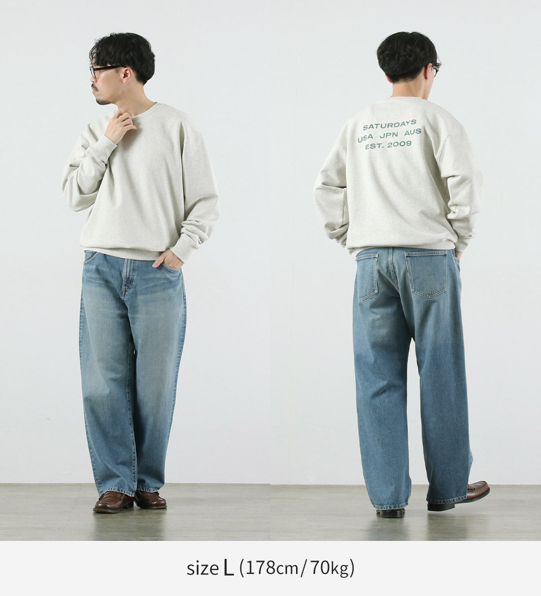SAMEDIS NYC / SAMEDIS NYC Bowery International Crew Sweatshirt