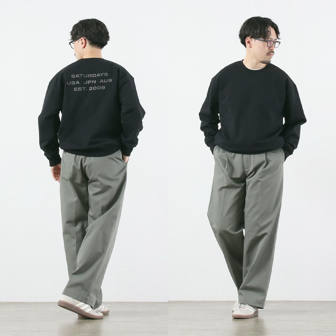 SAMEDIS NYC / SAMEDIS NYC Bowery International Crew Sweatshirt