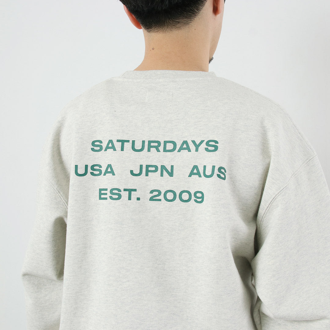 SAMEDIS NYC / SAMEDIS NYC Bowery International Crew Sweatshirt