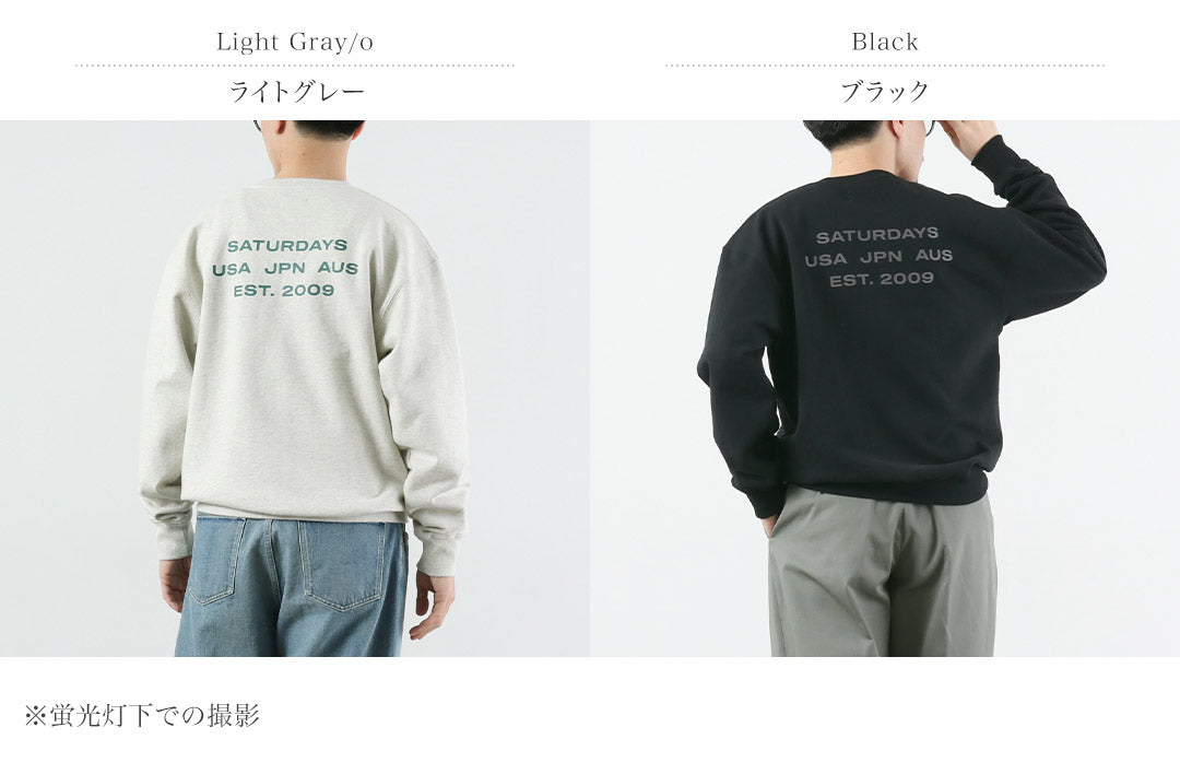 SAMEDIS NYC / SAMEDIS NYC Bowery International Crew Sweatshirt