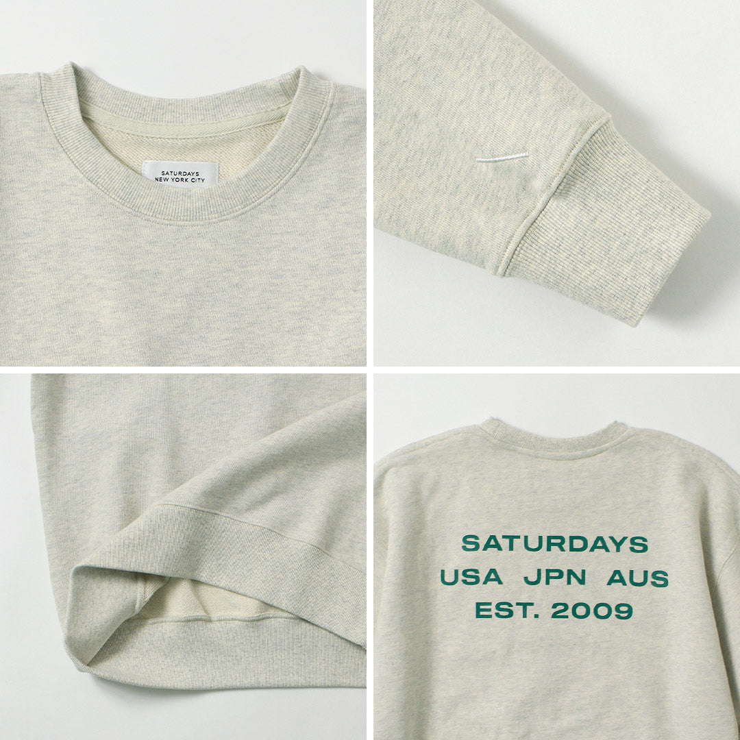 SAMEDIS NYC / SAMEDIS NYC Bowery International Crew Sweatshirt