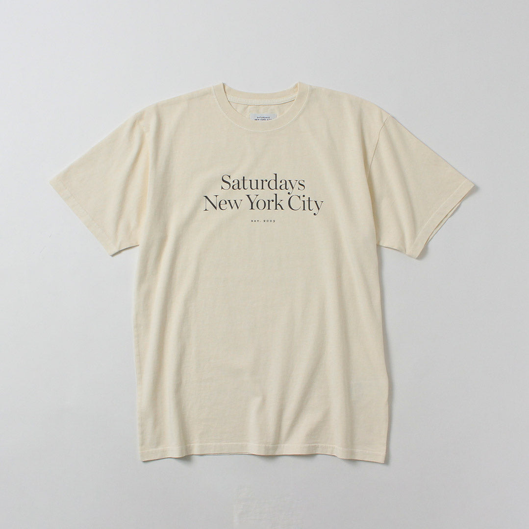 SAMEDIS NYC / Miller Standard T-Shirt Manche Courte