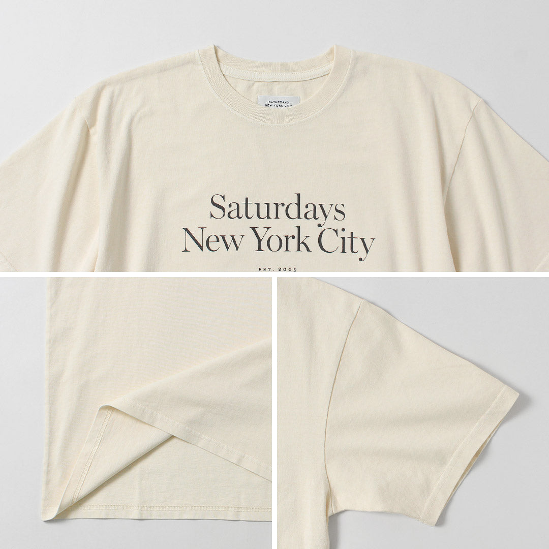 SAMEDIS NYC / Miller Standard T-Shirt Manche Courte
