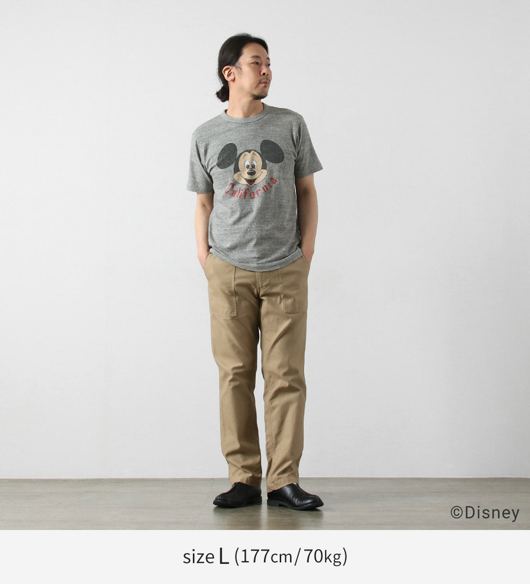 BARNS OUTFITTERS / Loopwheel Mickey T-Shirt